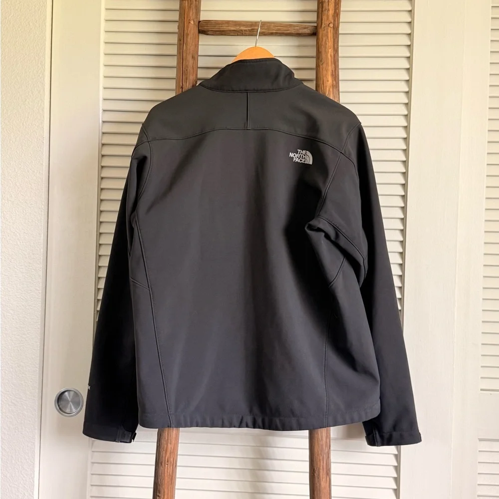 The North Face Apex‎ Bionic Softshell Jacket Mens M Black Good Windproof